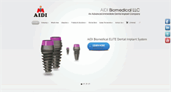 Desktop Screenshot of aididentalimplant.com